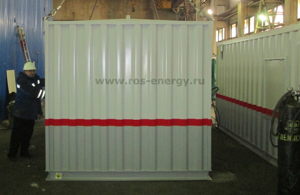 Дизель-генераторы LIP Laser Industries в контейнерах для РЖД